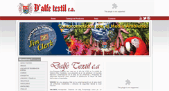 Desktop Screenshot of dalfetextil.com
